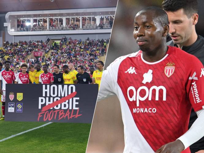 Monaco-speler wekt woede door logo tegen homofobie te bedekken: “Hij en de club verdienen de zwaarst mogelijke sancties”