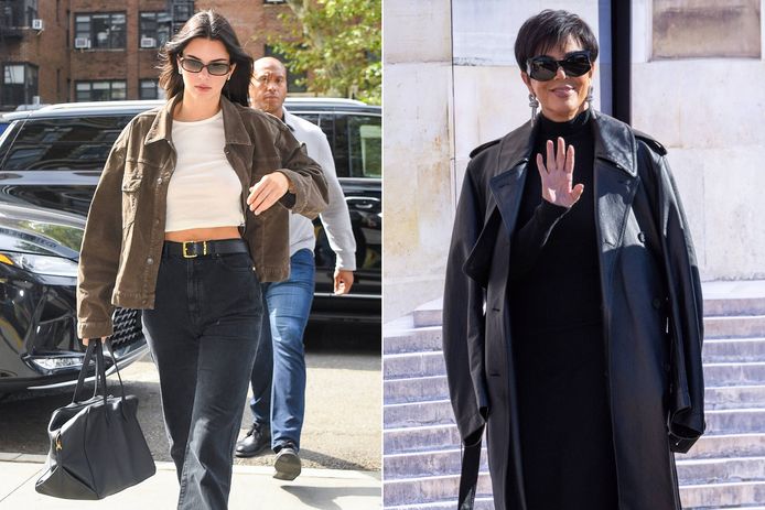 Left: Kendall Jenner.  Right: Kris Jenner.