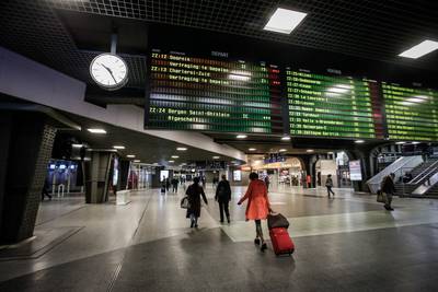 Verdacht pakket station Brussel-Zuid: perrons afgesloten, trein geëvacueerd