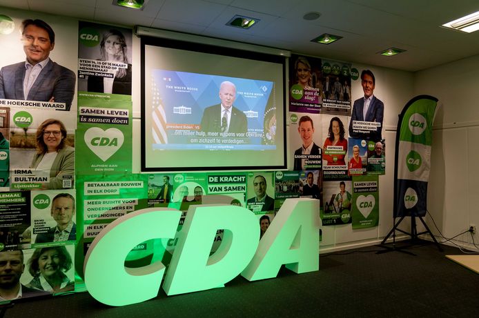 Het partijbureau van het CDA, foto ter illustratie