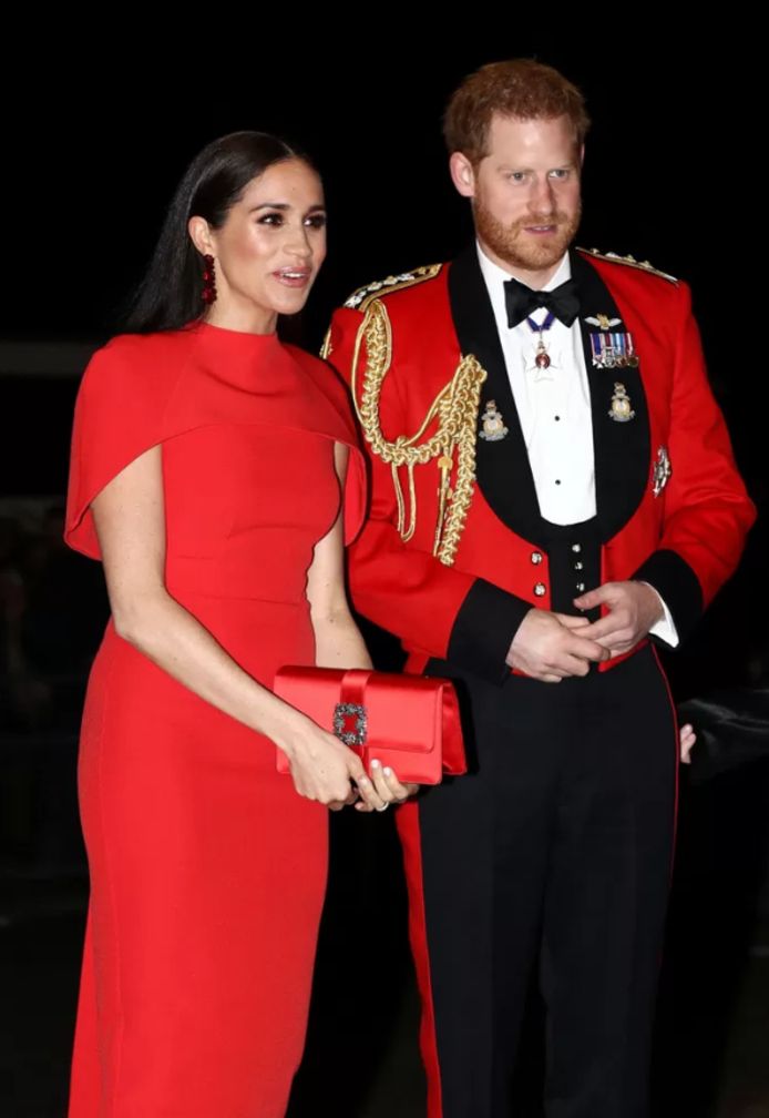 Meghan Markle lors de l'une de ses dernières apparitions en tant que membre de la famille royale.