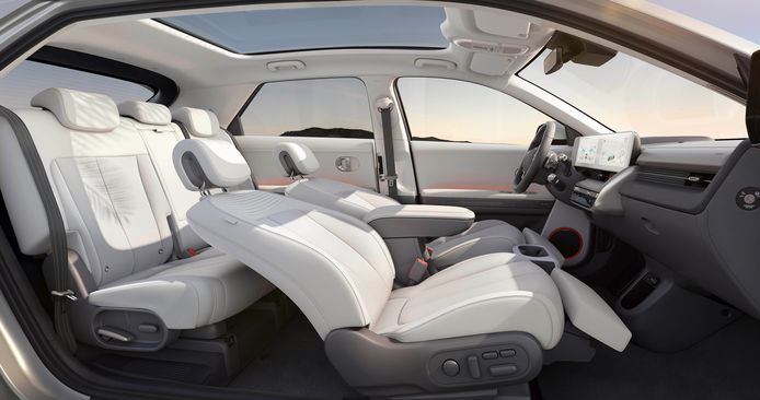 De relaxstoelen van de Hyundai Ioniq 5