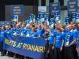 Direction et pilotes irlandais de Ryanair autour de la table