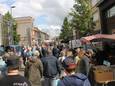 Een sfeerbeeld van de Patersmarkt vorig jaar.