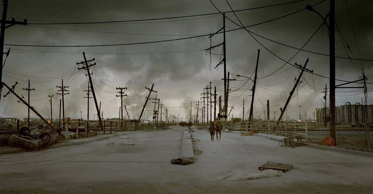 The Road, gebaseerd op Cormac McCarthy’s inktzwarte toekomstroman. Beeld 