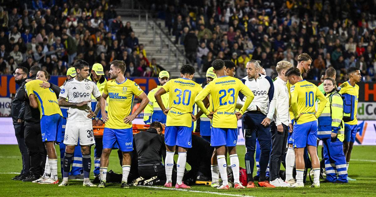 Paniek, angst en uiteindelijk opluchting na zware botsing RKC-doelman Etienne Vaessen.