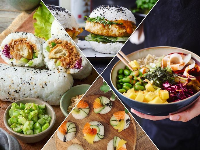 Sushi blijft spannend als je maar genoeg originele recepten kent. Sushiburgertje, iemand?