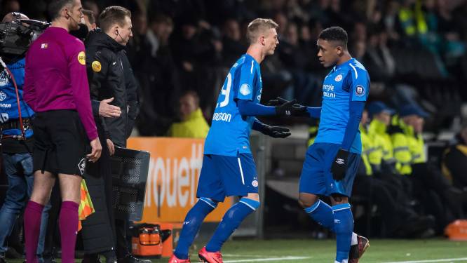 PSV'er Albert Gudmundsson: 'Assist was goed, de afronding van Luuk nog beter'