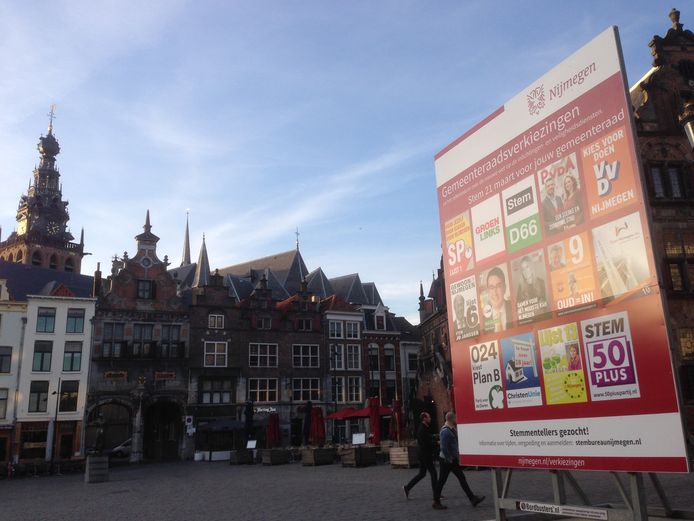 Veertien partijen met ruim 400 kandidaten strijden om een plek in de Nijmeegse gemeenteraad.
