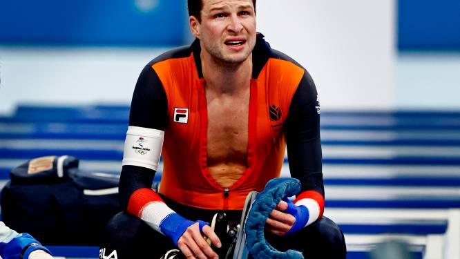 Toch nog prijs voor Sven Kramer: trotse dochter Kae heeft medaille voor papa