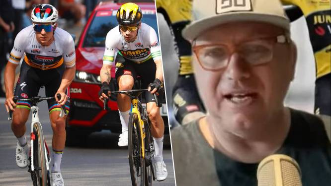 Johan Bruyneel vindt dat Evenepoel “nog te veel op adrenaline koerst”: “Daardoor maakt hij fouten, en Roglic straft die af”