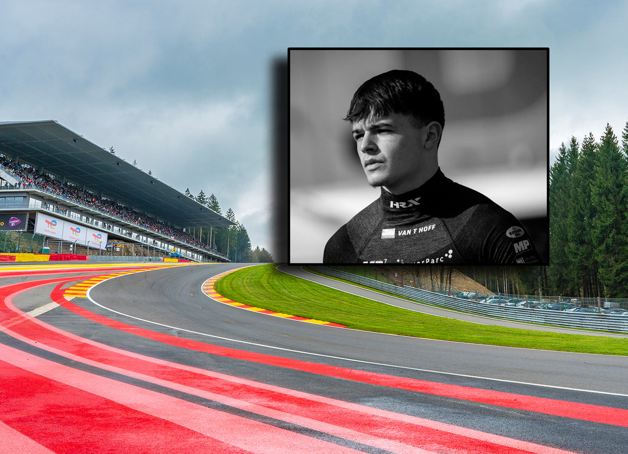 Nederlands racetalent Dilano van 't Hoff (18) overleden na crash op circuit van Spa Foto bd.nl