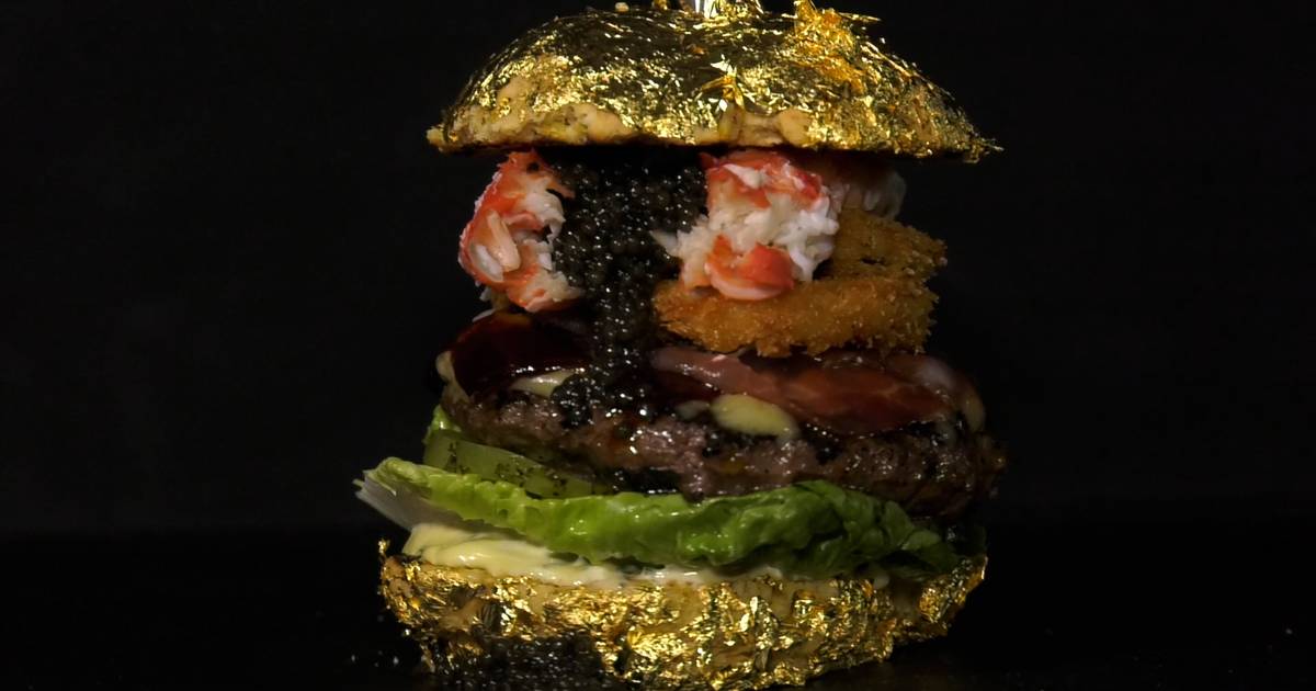 This is perhaps the most expensive hamburger in the world with a price tag of 5,000 euros |  Food