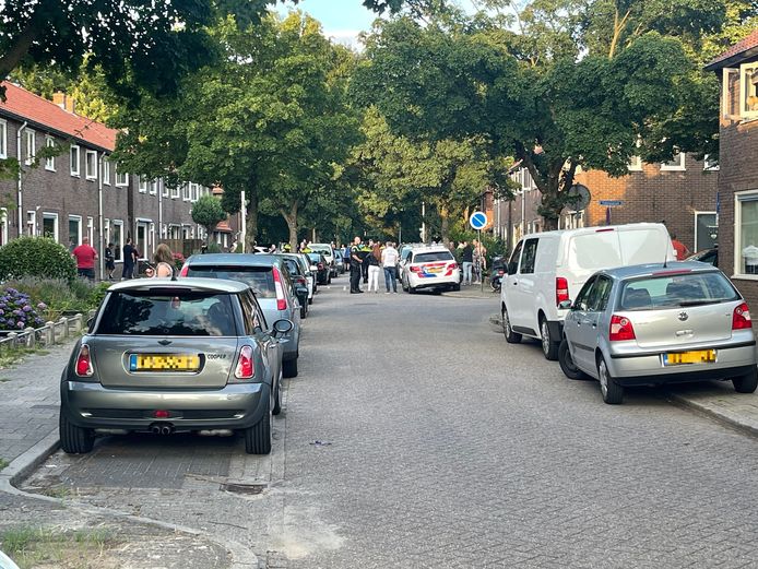 Het incident gebeurde zondagavond aan de Joost van den Vondelstraat in Almelo.
