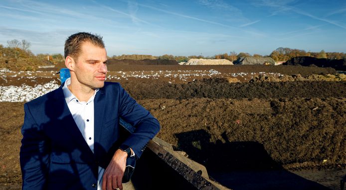 Directievoorzitter Jeroen den Ouden van familiebedrijf Den Ouden op de Vlagheide in Schijndel.