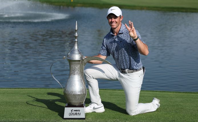 Rory McIlroy took the overall win in Dubai.