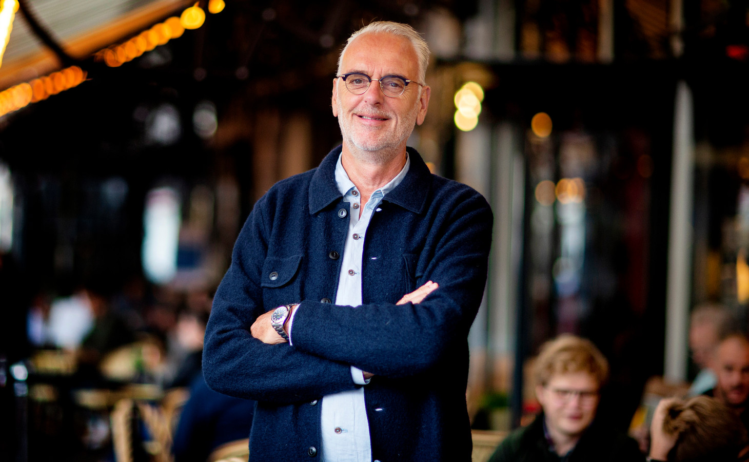 Maarten Hinloopen is uitbater van een aantal horecagelegenheden aan de Grote Markt.