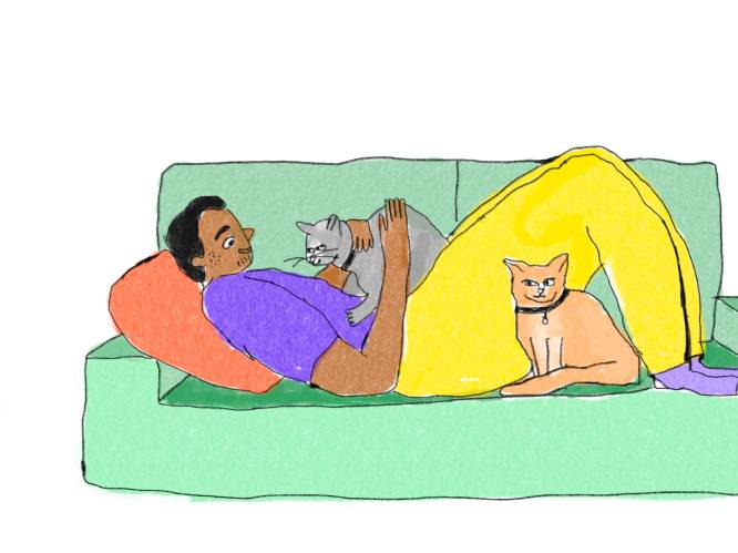 Ben is single maar heeft geen gebrek aan fysiek contact: ‘Seks overkomt me weleens’