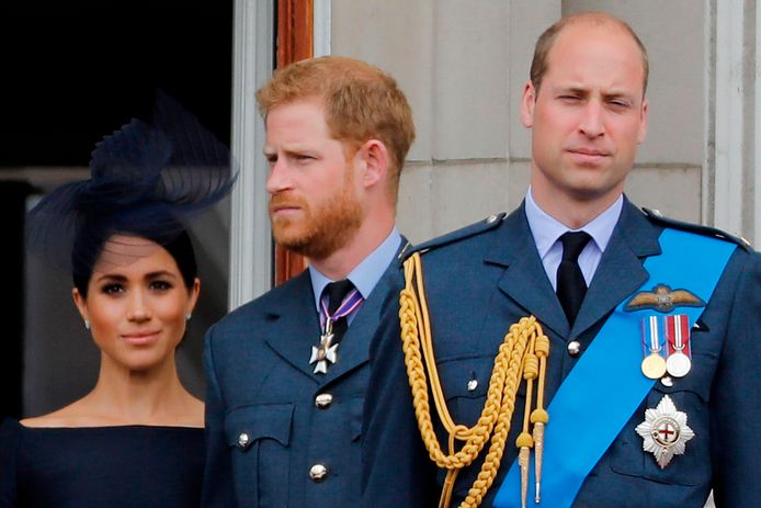Meghan en Harry (links) willen een stap terugdoen als ‘senior royals', William hoopt dat de breuk binnen de familie snel geheeld kan worden.
