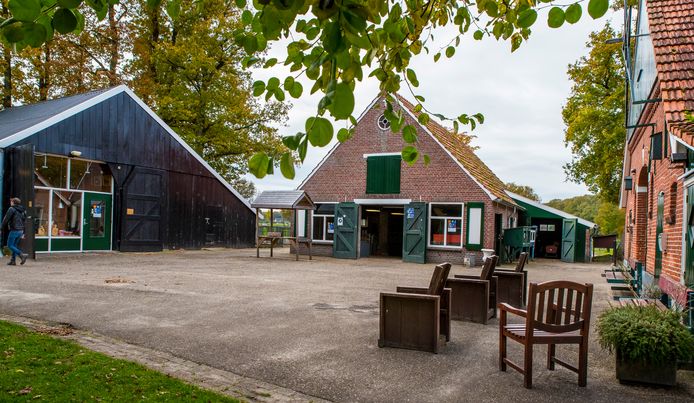 Het erf van Wollewei.