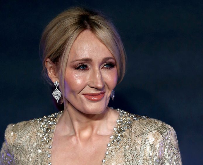 De Britse schrijfster J.K. Rowling