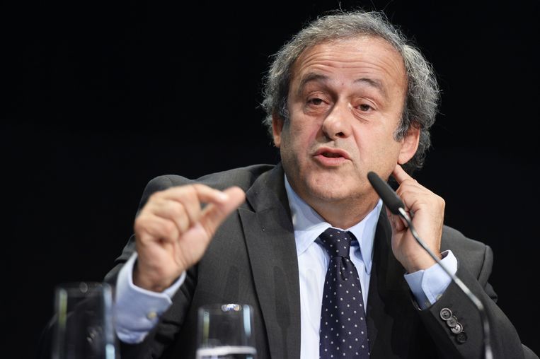 Michel Platini. Beeld ap
