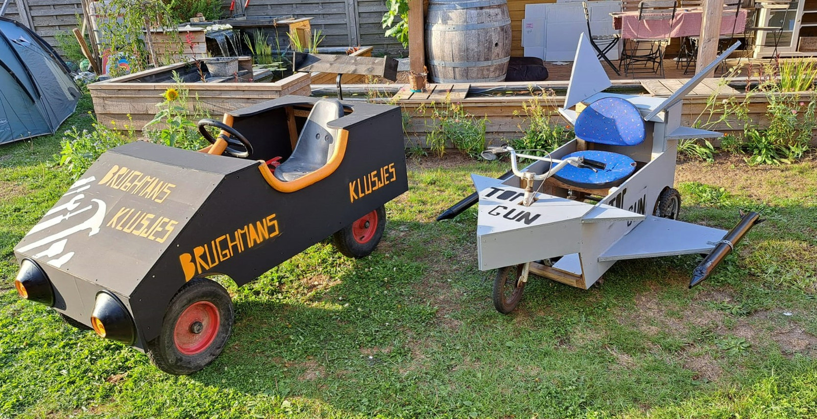 Oedelem maakt zich klaar voor eerste zeepkistenrace Foto hln.be
