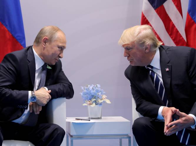 Poetin wil graag gesprek onder vier ogen met Trump in Helsinki