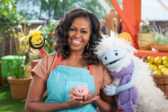 Michelle Obama in Wafeltje en Mochi.