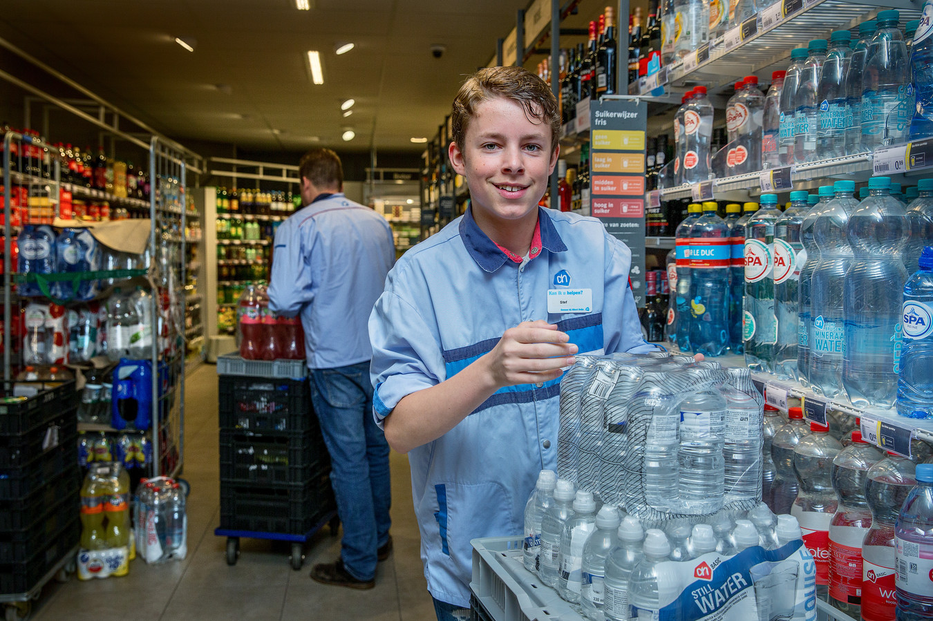 Ode aan de vakkenvuller! Geluk zit in een strak schap