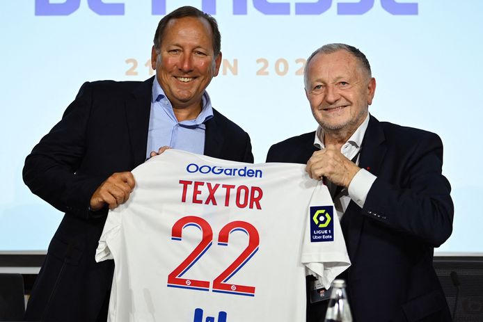 John Textor met Jean-Michel Aulas.