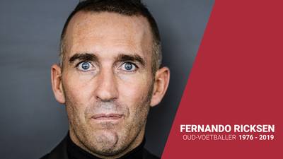 Vitessefans betonen zaterdag eer aan overleden Fernando Ricksen