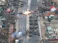 Prise en embuscade, une colonne de tanks russes doit battre en retraite