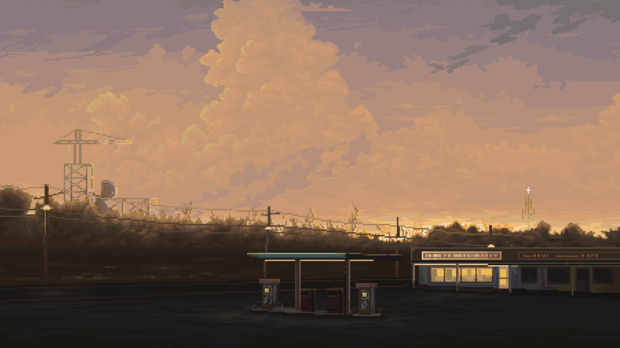 Beautiful scenes can also be created in 