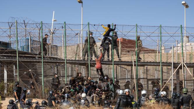 Bijna 20 migranten omgekomen bij bestorming Spaanse enclave Melilla