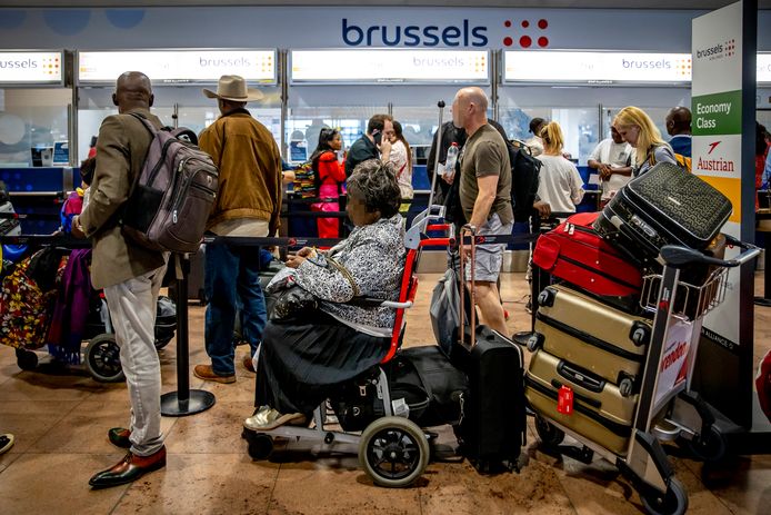 Eind vorige week werd er al drie dagen gestaakt bij Brussels Airlines.