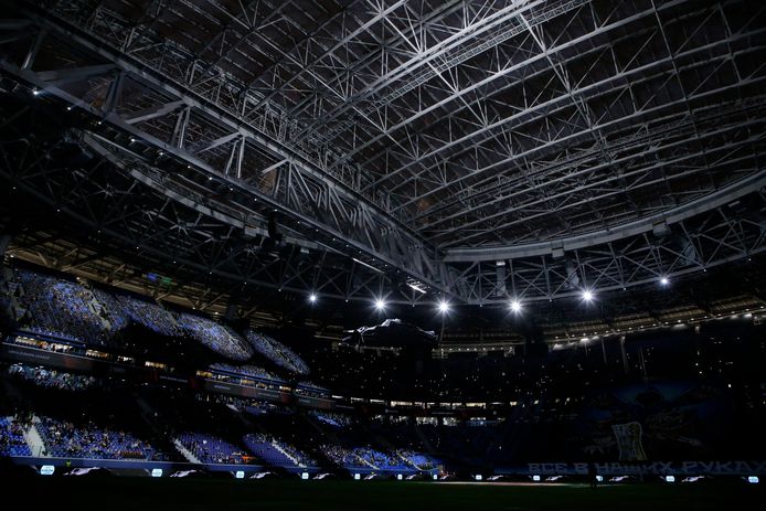 De Gazprom Arena in St Petersburg