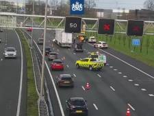 Flinke file op A28 bij Zwolle na ongeval opgelost