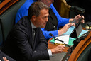 Open Vld-voorzitter Egbert Lachaert in de Kamer.