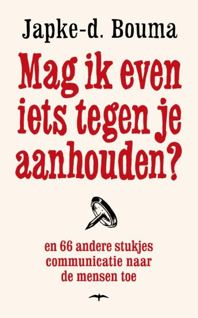 Omslag ‘Mag ik even iets tegen je aanhoduen?’ Beeld -