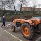 Zelfs de tractor rukt op in Amsterdam