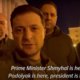 Bekijk: Oekraïense president in nachtelijke videoboodschap: ‘Wij zijn nog hier in Kiev, wij blijven hier’