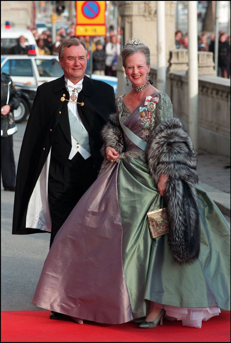 Margrethe in 1996  Beeld Getty Images