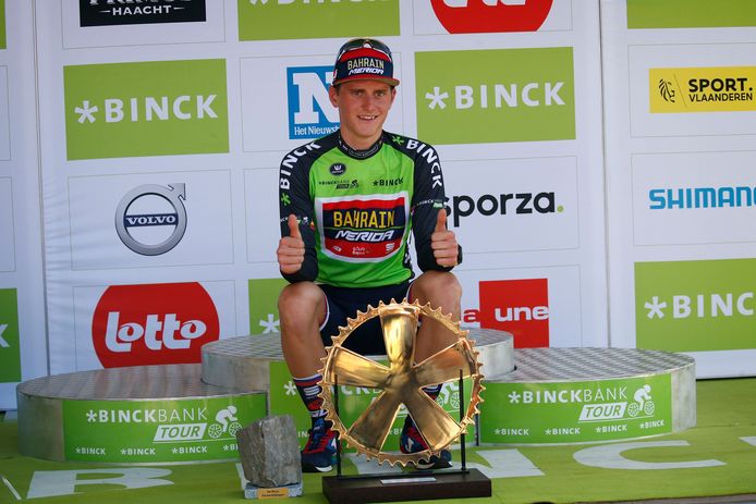 Matej Mohoric won vorig jaar de BinckBank Tour.