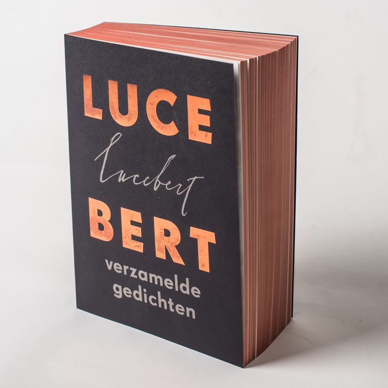 Lucebert: Verzamelde gedichten. Omslag Tessa van der Waals. Beeld Simon Lenskens