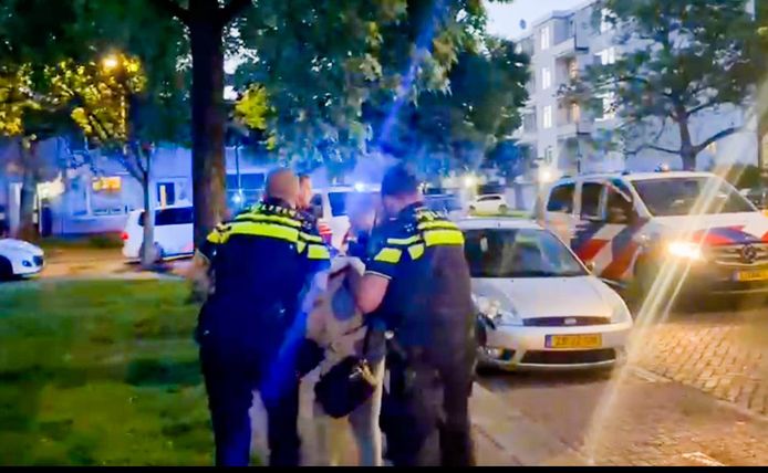 Politieactie Dordrecht.