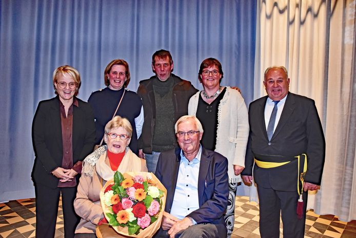 Ereschepen Frans Dochy en Therese Demyttenaere  zijn een gouden paar.