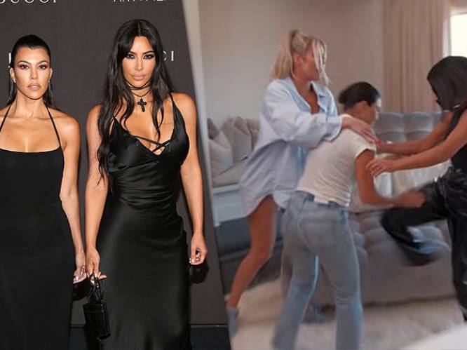 Waarom zussen Kim en Kourtney Kardashian zo hard in de clinch liggen (en op de vuist gaan)