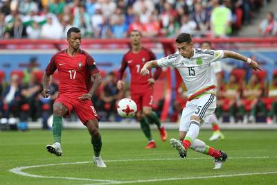 Moreno redt punt voor Mexico tegen Portugal