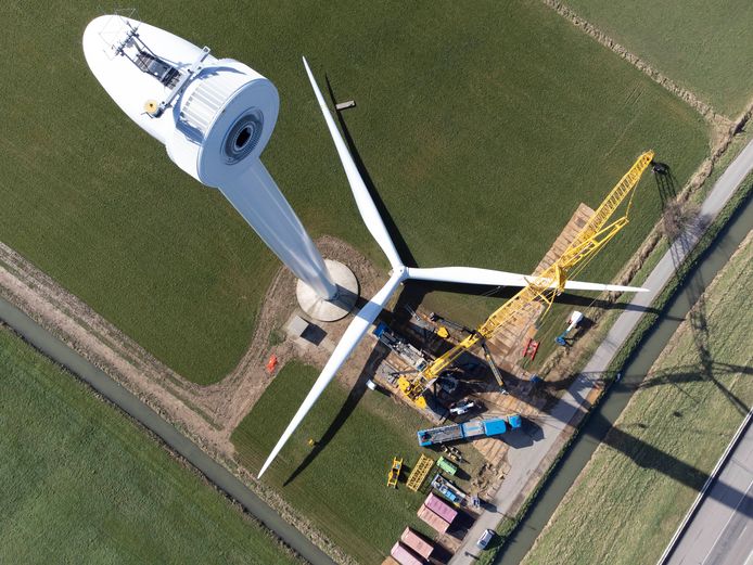 De kapotte windmolen die mensen in Nijmegen-Noord uit hun slaap hield.